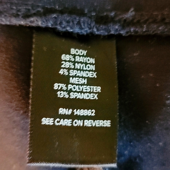 TORRID leggings size 00R  tommy control - Picture 9 of 11